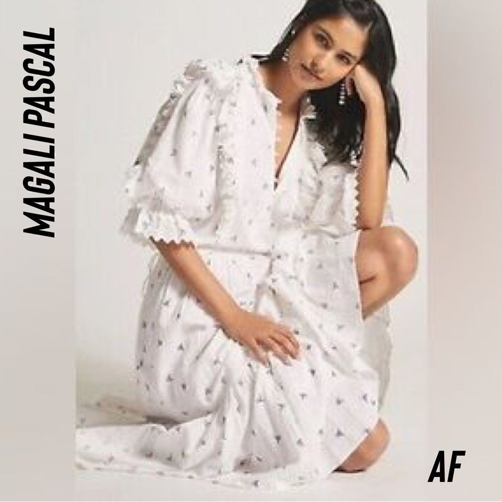 MAGALI PASCAL FLORENCE DRESS MIDI NWT SMALL - Picture 3 of 12
